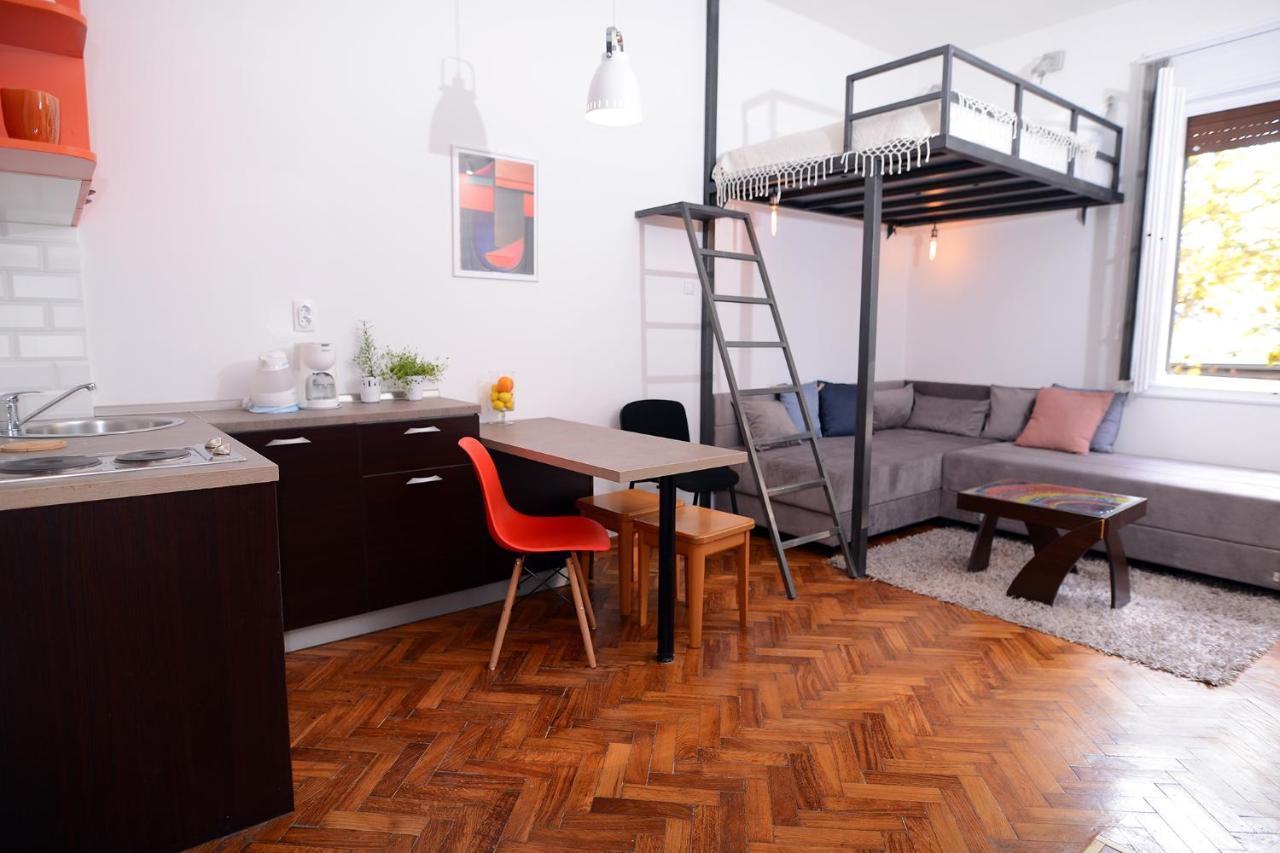 Central Spot Apartments Belgrád Kültér fotó